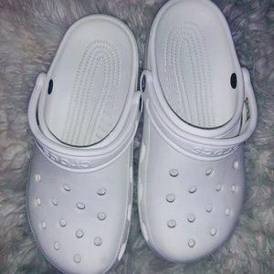 White Crocs